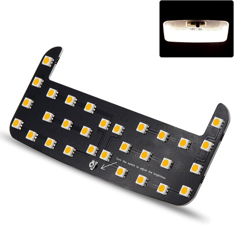 Zenhon LED Light,Fit For Interior Rear Dome light Upgrade,4500K Warm Yellow Light,Brightness Can Adjust,The Accessories For Toyota RAV4(2006-2021),Corolla,Camry,Highlander(2008-2013),Tacoma,4Runner - Image 1